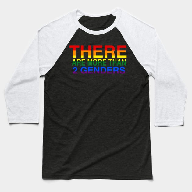 there are more than two genders Baseball T-Shirt by ERRAMSHOP